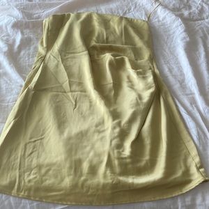 Brand new gold mini dress